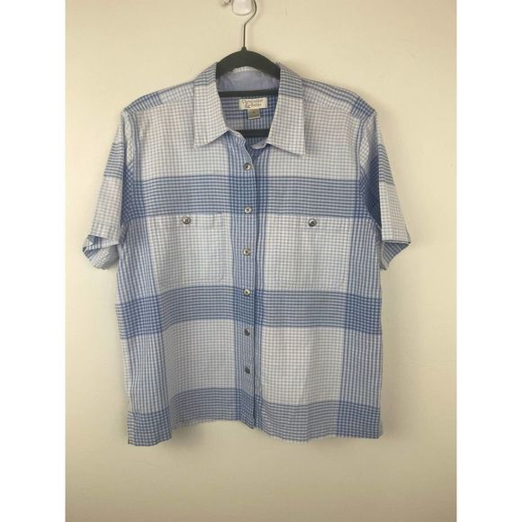 Christopher & Banks Tops - Christopher & Banks womans button up blouse size M